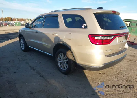 2014 Dodge Durango Sxt из США, поврежденный, VIN 1C4RDJAG6EC595567
